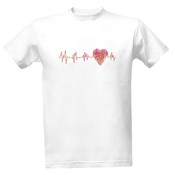 Tričko s potiskem Pulz