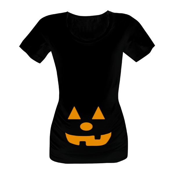Tričko s potiskem pumpkin face