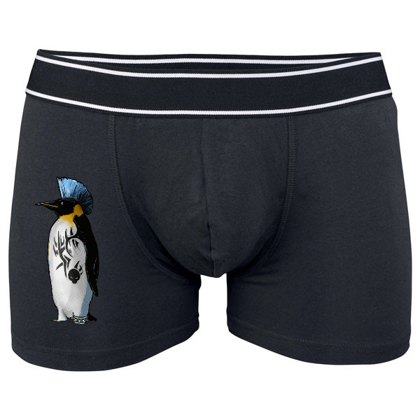 Boxerky Kariban s potiskem Punkguin