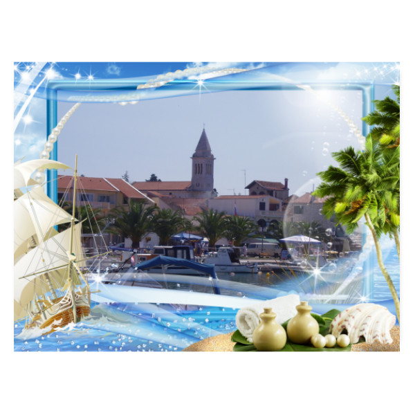 Puzzle velké s potiskem Puzzle s fotografií Pakoštane