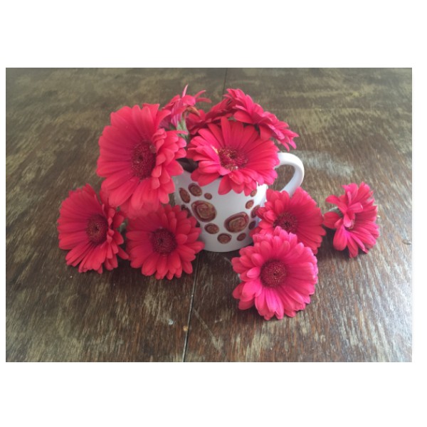 Puzzle A3 s potiskem Puzzle with flowers