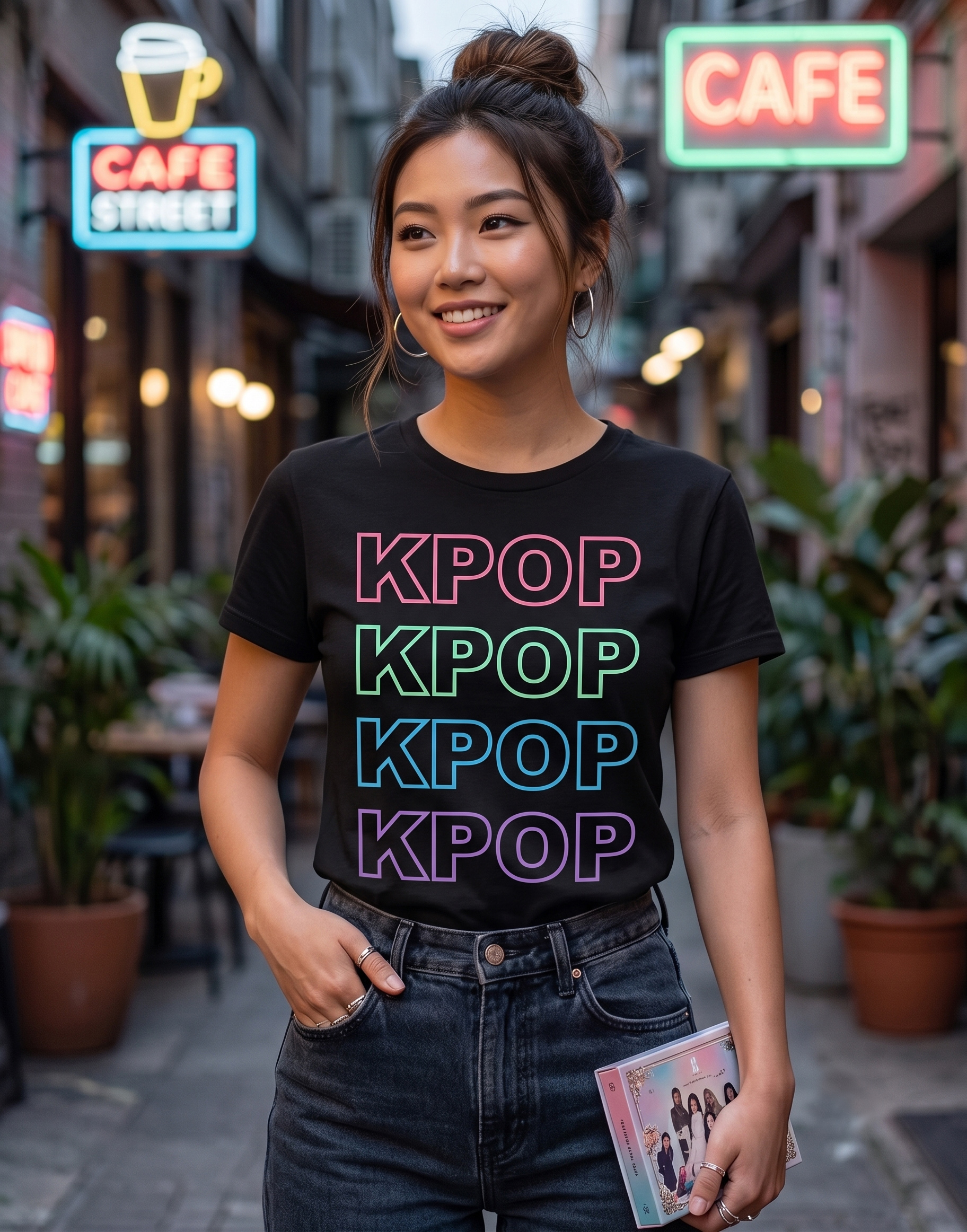 Tričko s potlačou kpop
