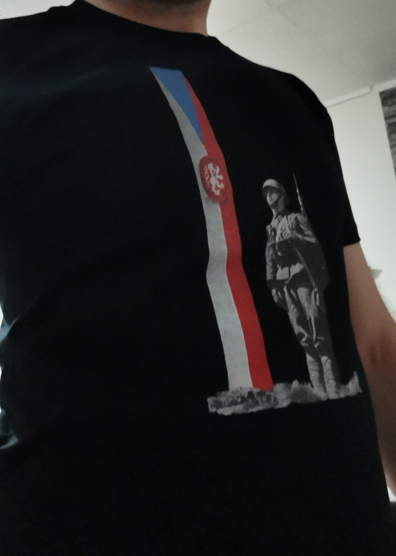 Tričko s potiskem Stráž na hranicích