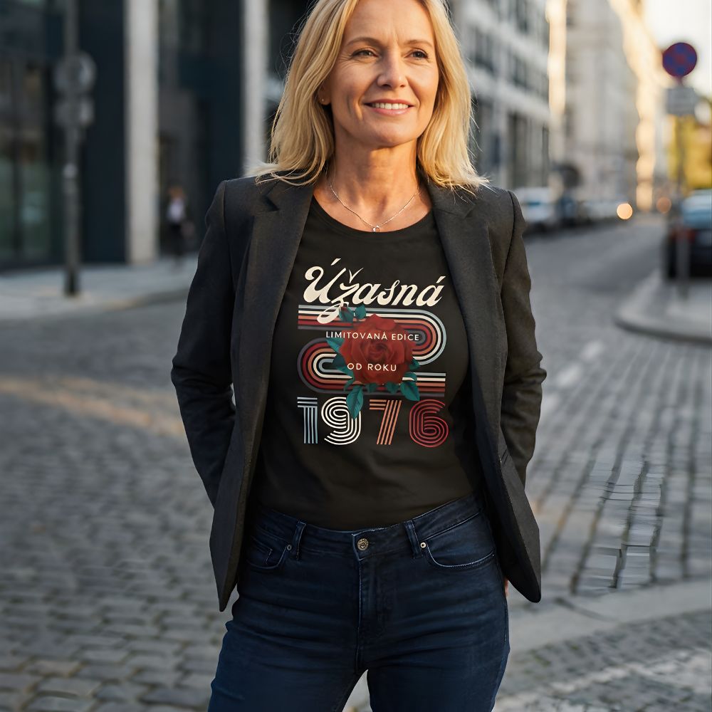 Úžasná limitovaná edice od roku 1976 s růží