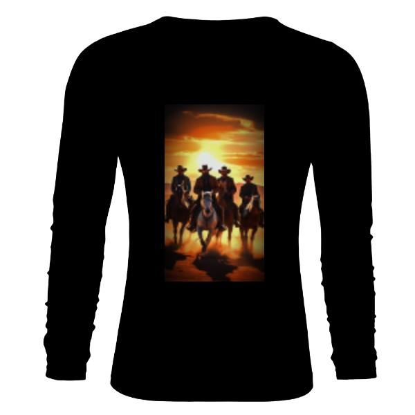 T-shirt Quality print of a Western