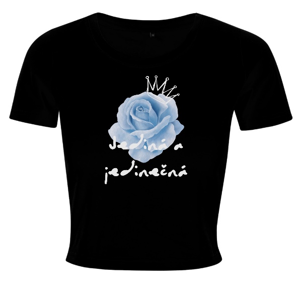 Tričko s potiskem Queen energy crop