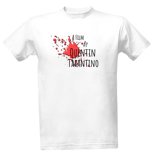 Tričko s potiskem Quentin Tarantino