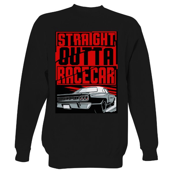 Mikina bez kapuce Unisex s potiskem Race Ramirez bez kapuce hip hop