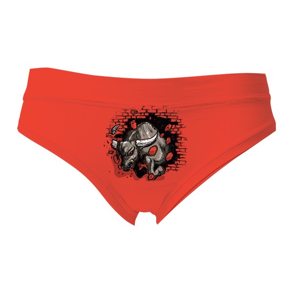 Kalhotky Fox - Výprodej s potiskem Raging bull
