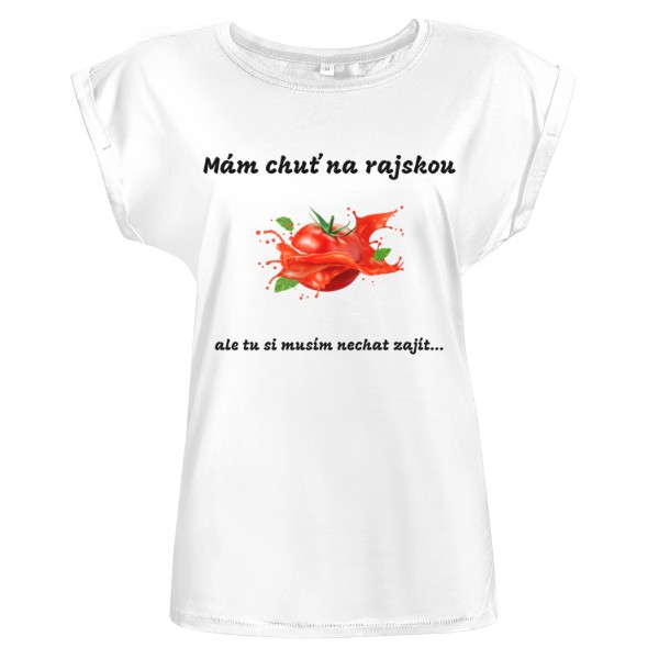 Tričko s potiskem Rajská omáčka