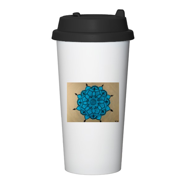 Cestovní termohrnek s potiskem Ranní čaj