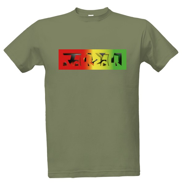 Tričko s potlačou Rasta PaQ for Men