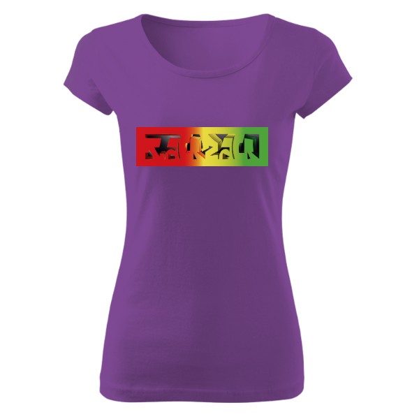 Tričko s potlačou Rasta PaQ for Women