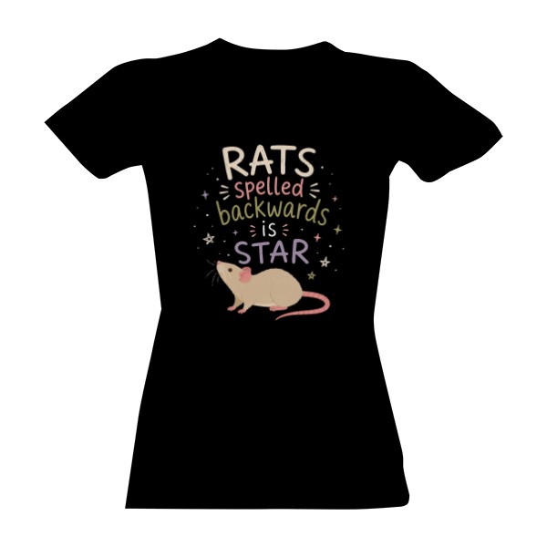 Tričko s potlačou Rats star
