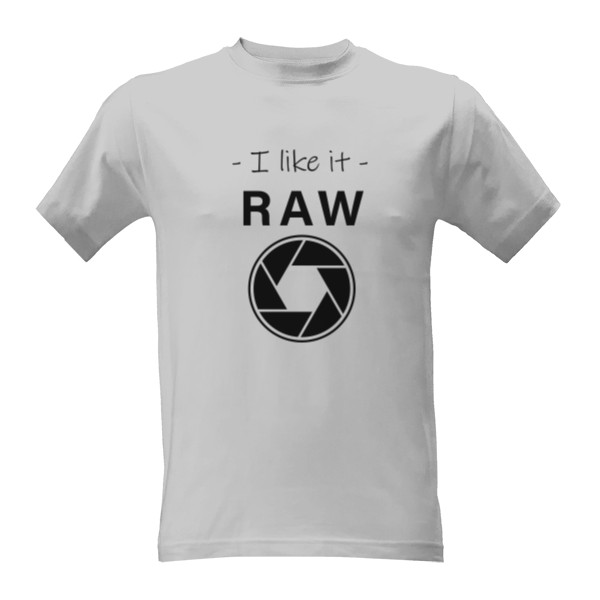 Tričko s potiskem RAW