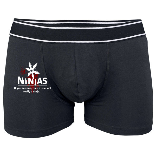 Boxerky Kariban s potiskem Real ninja