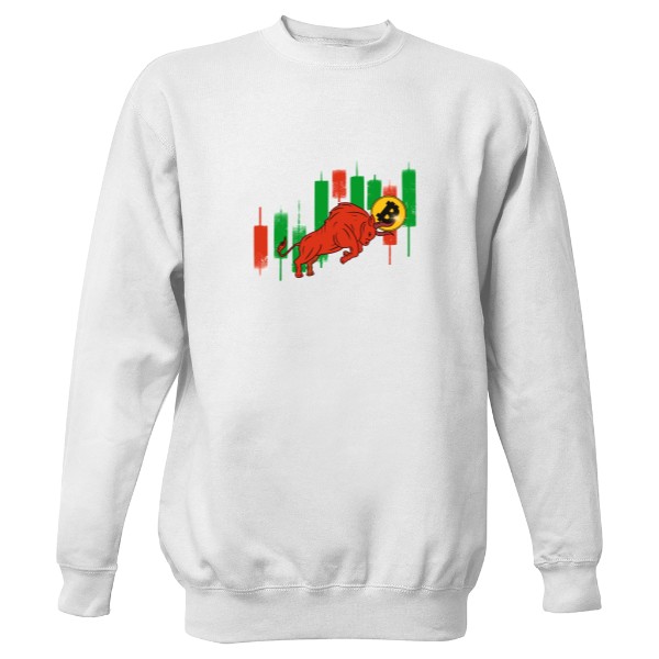 Mikina bez kapuce Unisex s potiskem red and green 
