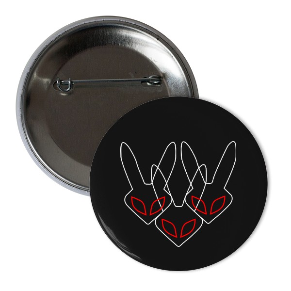 Odznáček  s potiskem Red-Eyed Trinity - placka