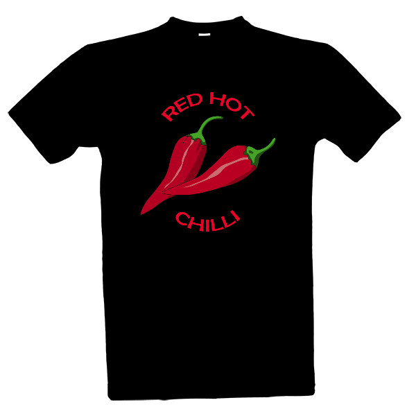 Tričko s potiskem red hot
