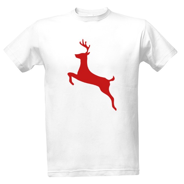 Tričko s potiskem reindeer-3