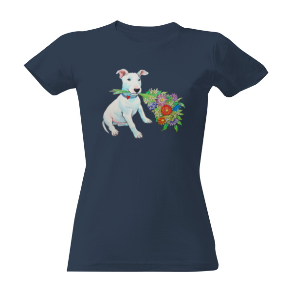 Tričko s potiskem Řekni to květinou