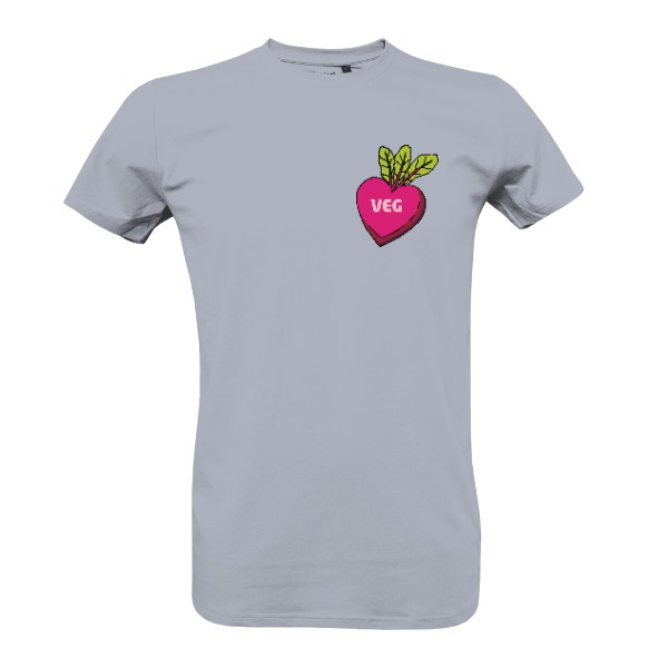 Řepa ve tvaru srdce, veg – pánské tričko Bio neutral