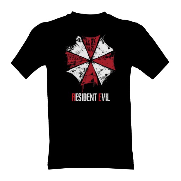 Tričko s potiskem Residental Evil Umbrella