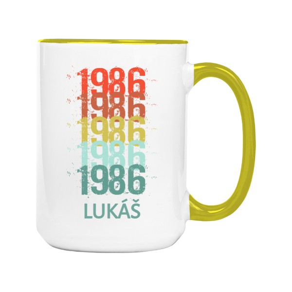 Retro rok narození 1986 se jménem