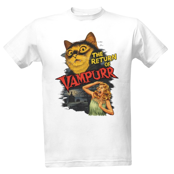 Tričko s potiskem Return Of Vampurr