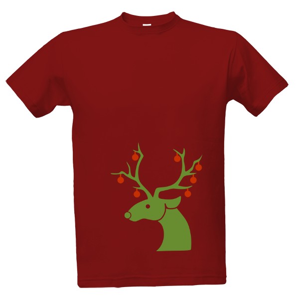 Tričko s potiskem reindeer-1