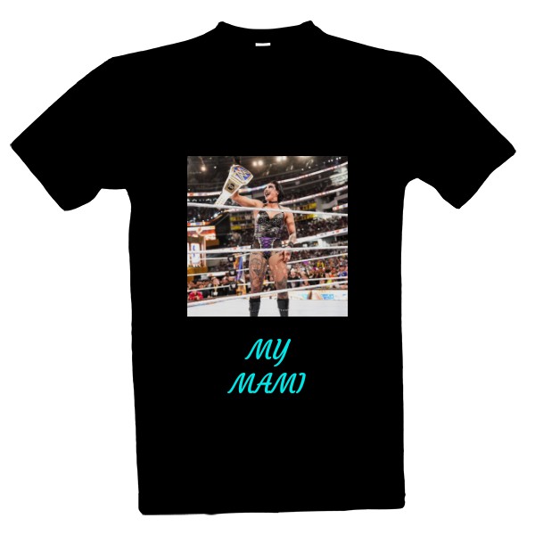 Tričko s potiskem Rhea Ripley is always on top  