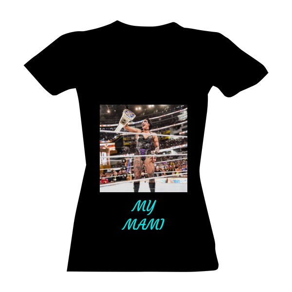 Tričko s potiskem Rhea Ripley is always on top 