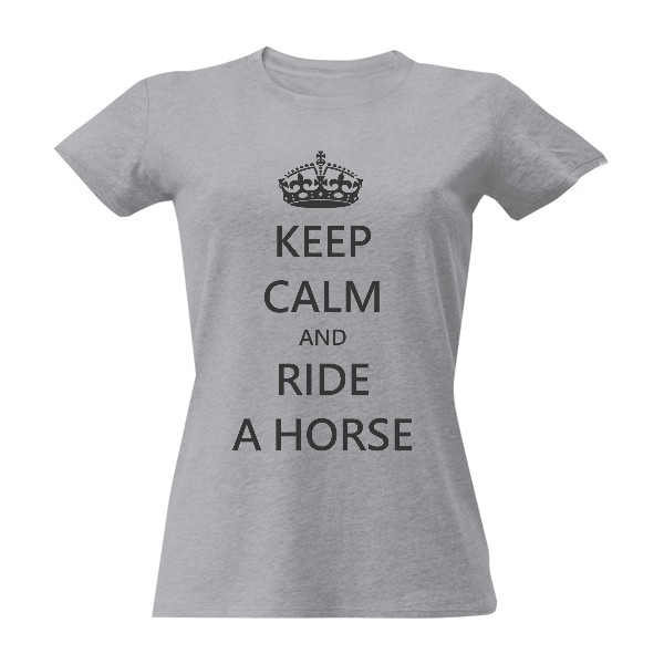 Tričko s potiskem Ride a Horse I