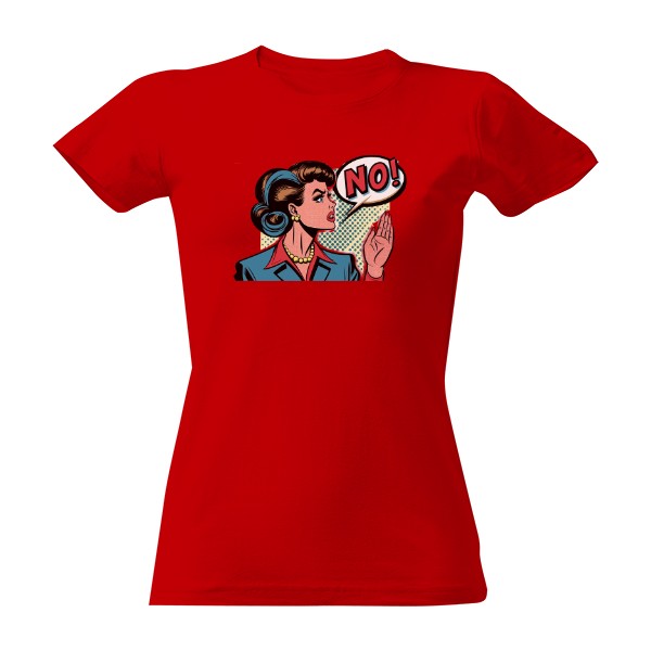 Tričko s potiskem Říkám NE