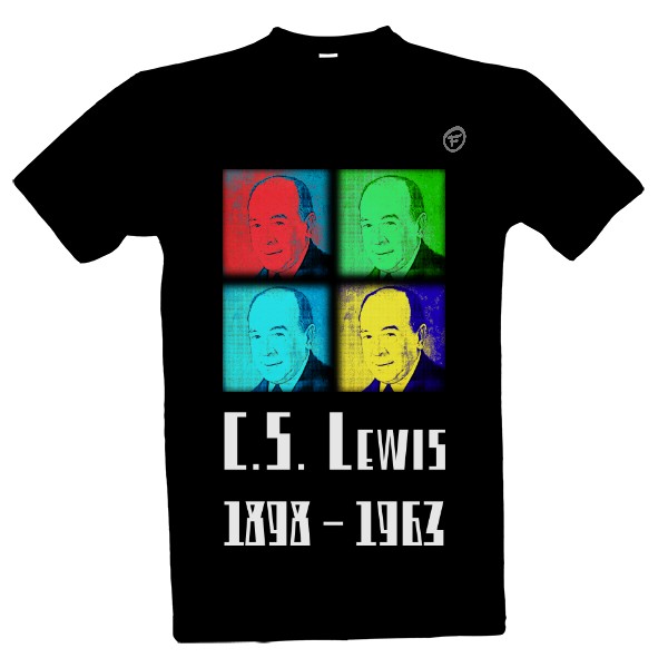 Tričko s potiskem C.S. Lewis