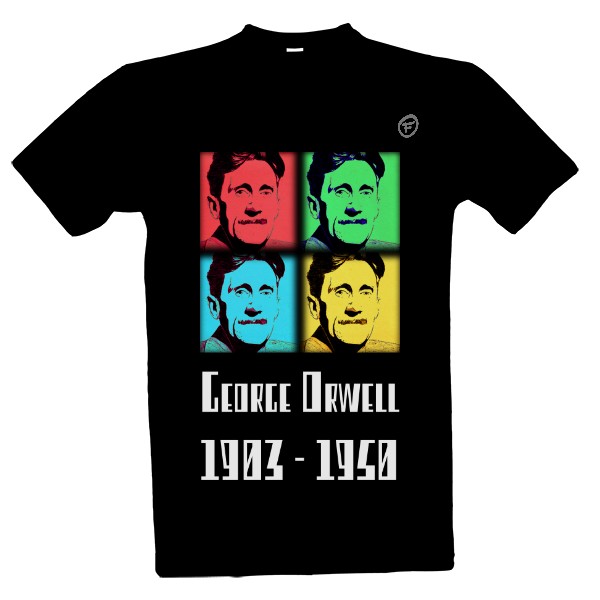 Tričko s potiskem george orwell