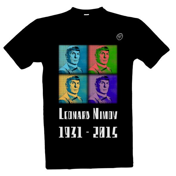 Tričko s potiskem Leonard Nimoy