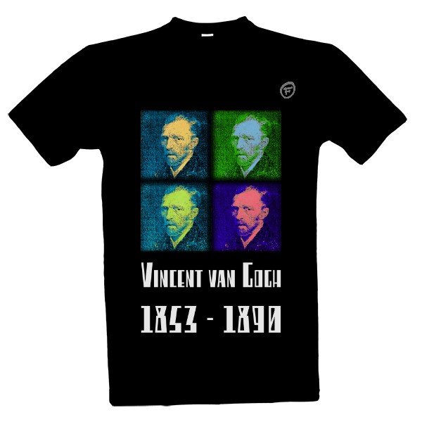 Tričko s potiskem Vincent van Gogh