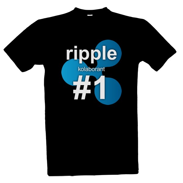 Tričko s potlačou Ripple kolaborant