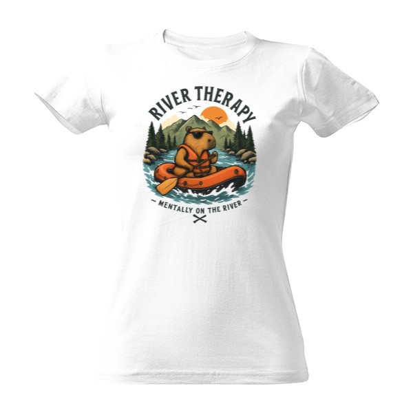 T-shirt River therapy capibara 