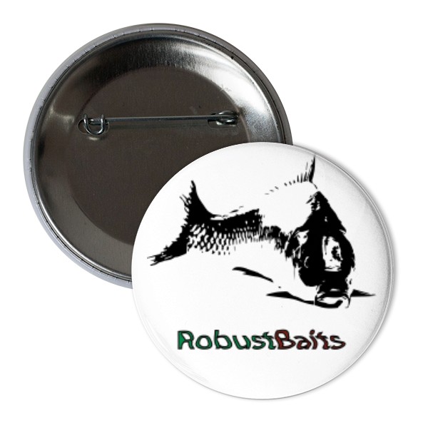 Odznáček  s potiskem RobustBaits Fish