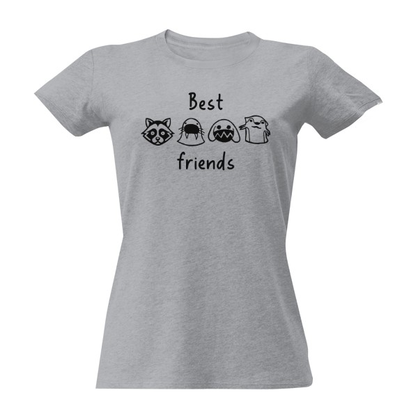 Tričko s potiskem Rocket - friends