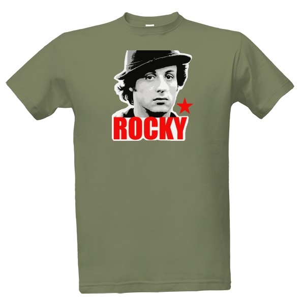 Tričko s potiskem Rocky Balboa
