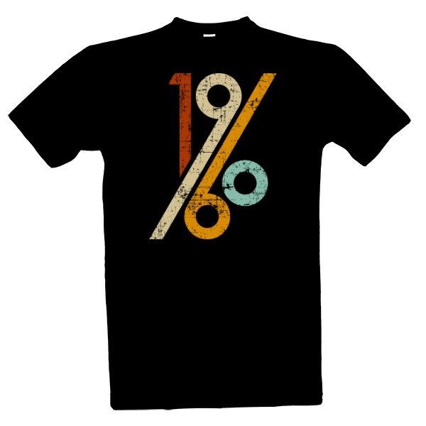 Tričko s potiskem Ročník 1960 Vintage