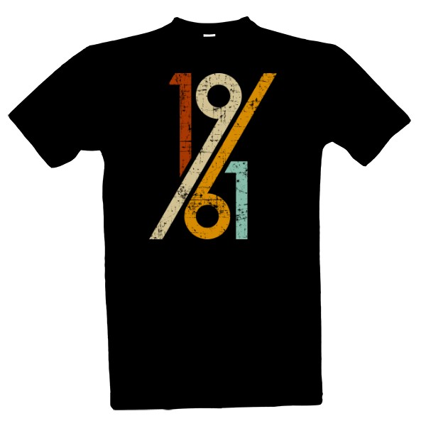 Tričko s potiskem Ročník 1961 Vintage