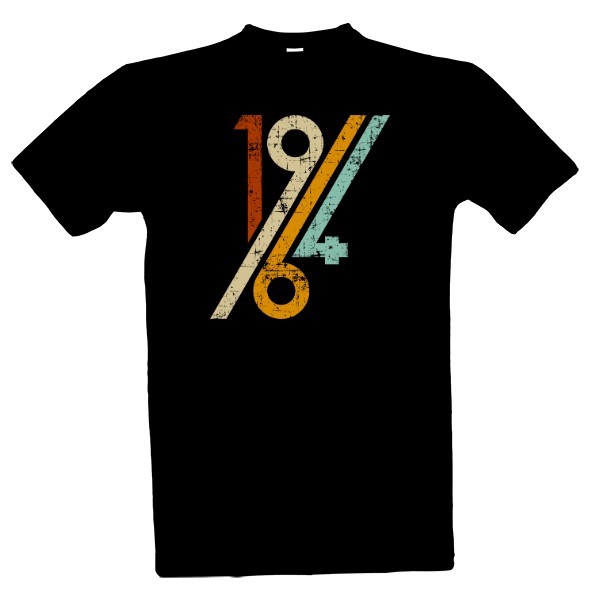 Tričko s potiskem Ročník 1964 Vintage