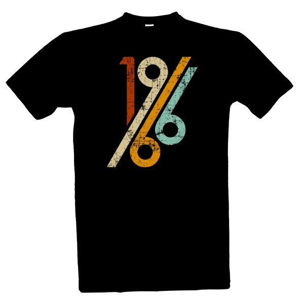 Tričko s potiskem Ročník 1966 Vintage