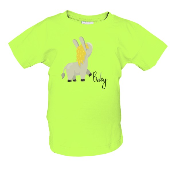 rodinné trička oslík3