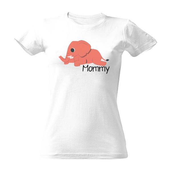 rodinné trička sloník2 T-shirt