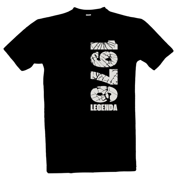 Tričko s potlačou Rok 1976 legenda